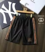 short gucci homme prix bas short cordon de serrage noir